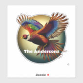 Mooie fazant haan sticker (Vel)