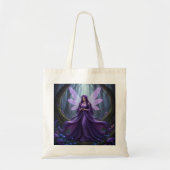 Mooie februari Amethist Fairy Tote Bag (Voorkant)