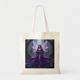 Mooie februari Amethist Fairy Tote Bag