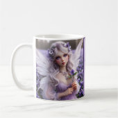 Mooie februari Fairy in Violets Koffiemok (Links)