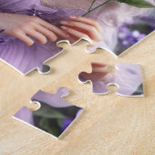Mooie februari Fairy in Violets Legpuzzel (Zijkant)