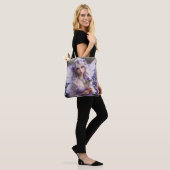 Mooie februari Fairy in Violets Tote Bag (Op model)
