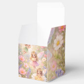 Mooie fee en mooie bloemen bedankdoosjes (Geopend)