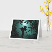 Mooie Fee Kaart (Gele Bloem)