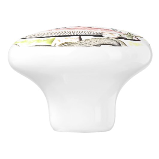 Mooie fee keramische knop (Zijkant)