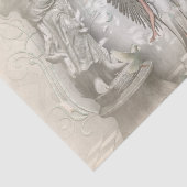 Mooie fee met vlinders tissuepapier (Detail)