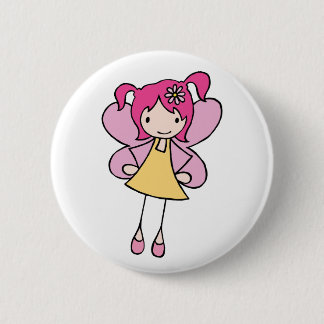 Mooie Fee Ronde Button 5,7 Cm
