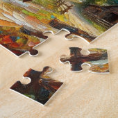 Mooie fee te paard legpuzzel (Zijkant)