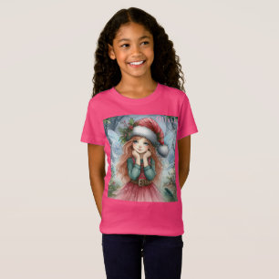 Mooie Fee Vrolijk Kerstfeest T-shirt