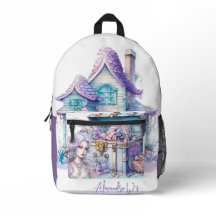 Mooie fee zeemeermin blauwgroen paarse aangepaste 