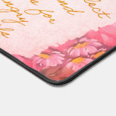 Mooie feeën bloemen en vlinders bureaumat (Hoek)