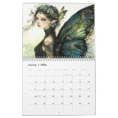 Mooie feeën vlinders Elegant Kalender (Jan 2026)