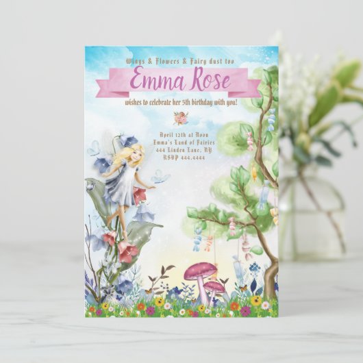 Mooie feestdag kaart (Staand voorkant)