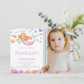 Mooie feestdagen met foto's kaart (Staand voorkant)