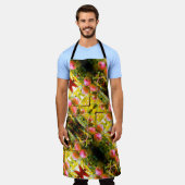 Mooie feestelijke appels in de kunst schort (Gedragen)