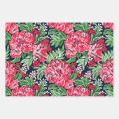 Mooie feestelijke bloem inpakpapier vel (Voorkant 2)