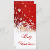 Mooie feestelijke illustratie "prettige kerst" (Voorkant / Achterkant)