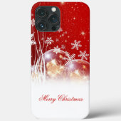 Mooie feestelijke illustratie "prettige kerst" Case-Mate iPhone case (Achterkant)