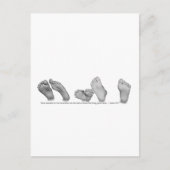 Mooie Feet Briefkaart (Voorkant)