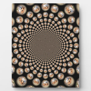 Mooie Feline Frenzy: een kleurrijk cheetah-ontwerp Fotoplaat