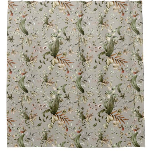 Mooie Fern Leaves Douchegordijn (Voorkant)