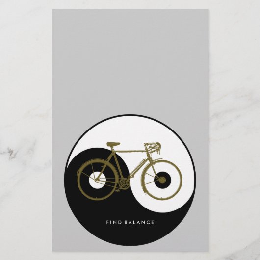 mooie fiets . fietsen . briefpapier (Voorkant)