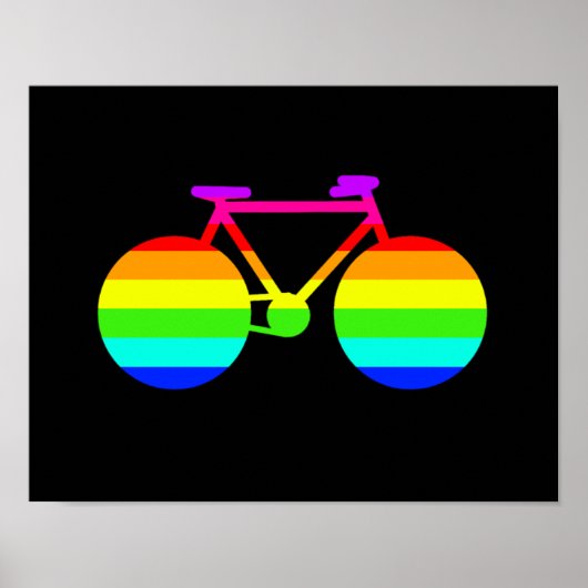 mooie fiets . fietsen . poster (Voorkant)