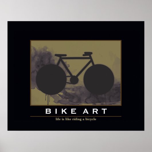 mooie fiets . fietsen . poster (Voorkant)