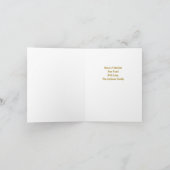 Mooie fijne nieuwjaars champagneglazen feestdagen kaart (Binnen)