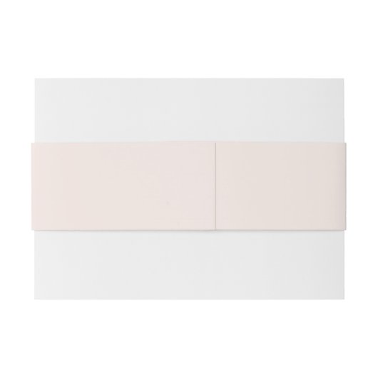 Mooie, fijne roze bloemroze bruiloft uitnodigingen wikkel (Achterkant Voorbeeld)