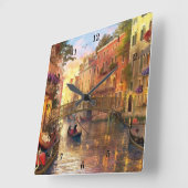 Mooie, fijne wandklok (Hoek)