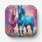 Mooie Filly of Colt Geslacht onthullen Papieren Bordje (Voorkant)