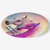 Mooie Filly of Colt Geslacht onthullen Papieren Bordje (Gekanteld)