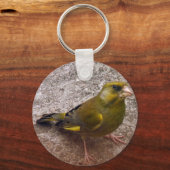 Mooie Finch Sleutelhanger (Voorkant)