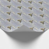 Mooie First Nations Inukshuk - Diagonaal ontwerp Cadeaupapier (Hoek)