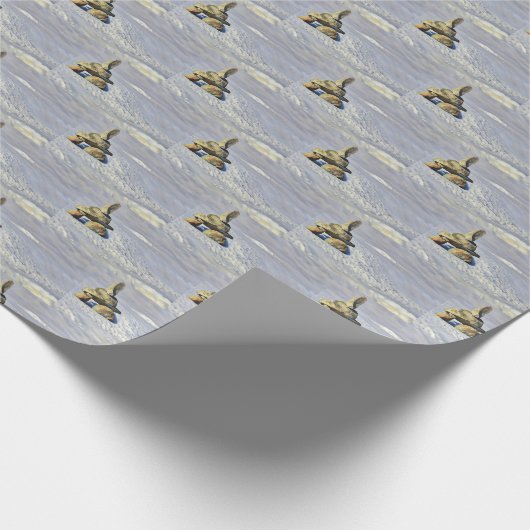 Mooie First Nations Inukshuk - Diagonaal ontwerp Cadeaupapier (Hoek)