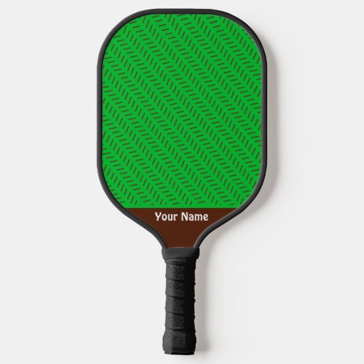 Mooie Fitness Pro Groene Pickleball Paddle (Achterkant)