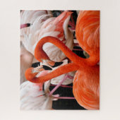 Mooie Flamingo Birds Legpuzzel (Verticaal)