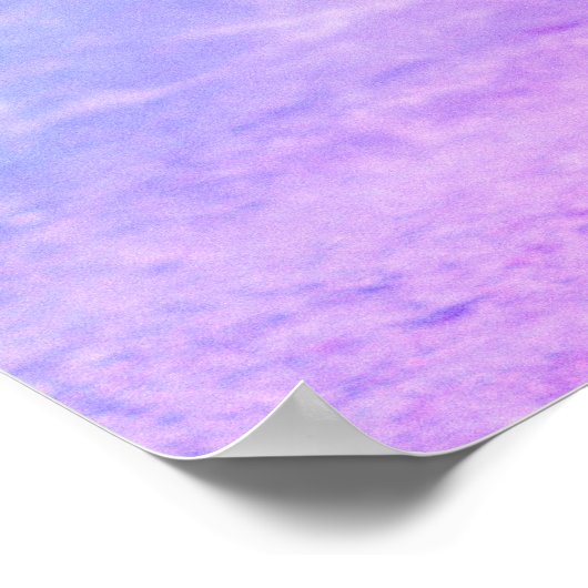 Mooie Flamingo in het water op een strand Poster (Hoek)