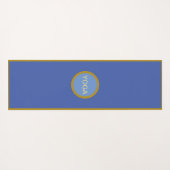 Mooie Flamingos op het strand Yogamat (Achterkant (horizontaal))