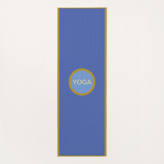 Mooie Flamingos op het strand Yogamat (Achterkant)