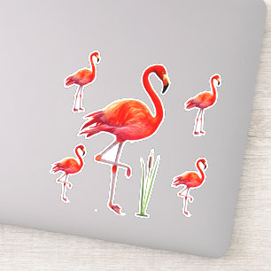 Mooie Flamingos Sticker