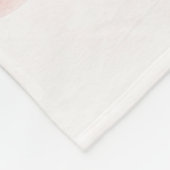 Mooie fleece deken (Hoek)