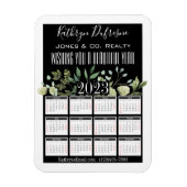 Mooie Floral 2023 op maat gesneden Magneet (Verticaal)