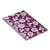 Mooie Floral achtergrond Notitieboek (Rechterzijde)