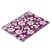 Mooie Floral achtergrond Notitieboek (Linkerzijde)