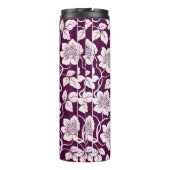 Mooie Floral achtergrond Thermosbeker (Achterkant)