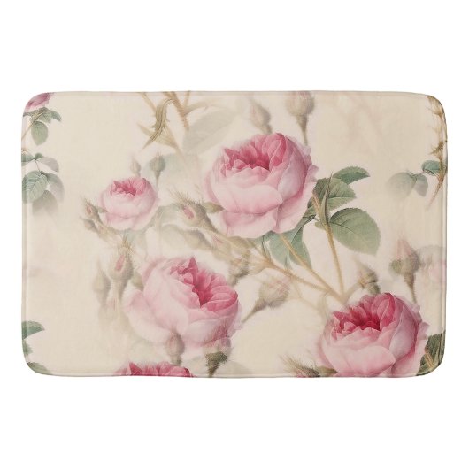 Mooie  Floral Badmat (Voorkant)