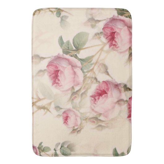 Mooie  Floral Badmat (Voorkant Verticaal)