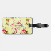 Mooie  Floral Bagagelabel (Achterkant horizontaal)
